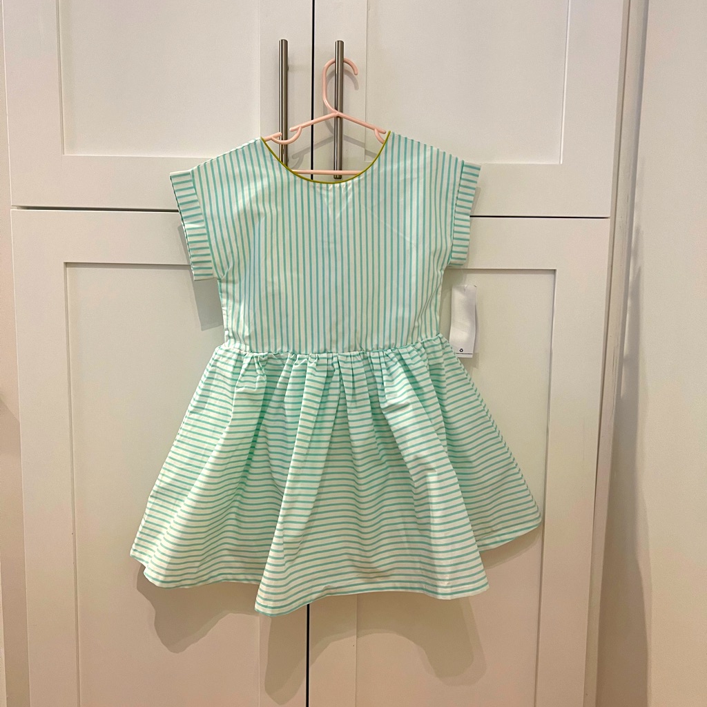 Girls Cutout/Bow Back Dress